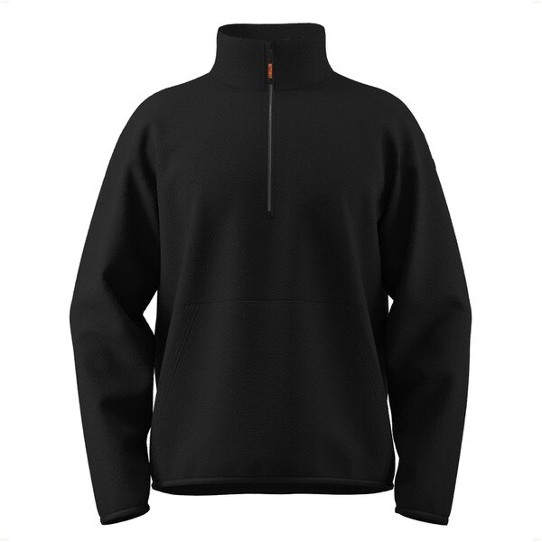 Butterfly Half Zip Fleece - Black